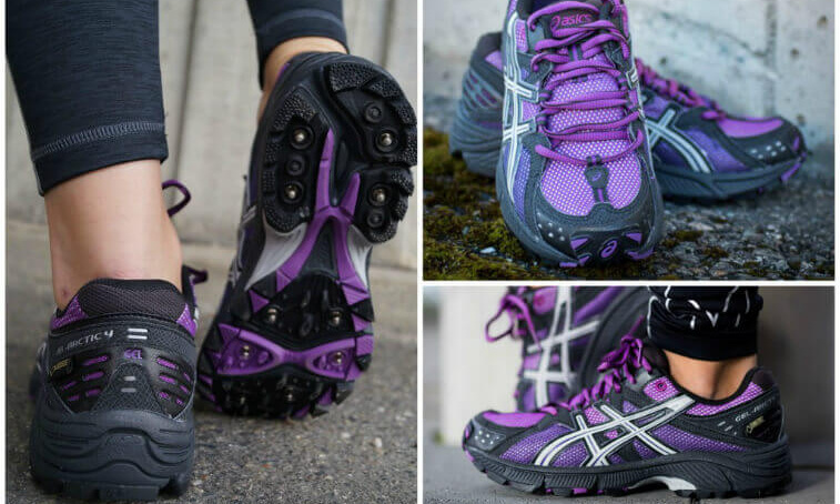 Женские и мужские зимние кроссовки для бега Asics Gel-Arctic 4